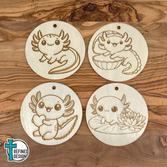 Axo-Lotl Imagination DIY Round Set