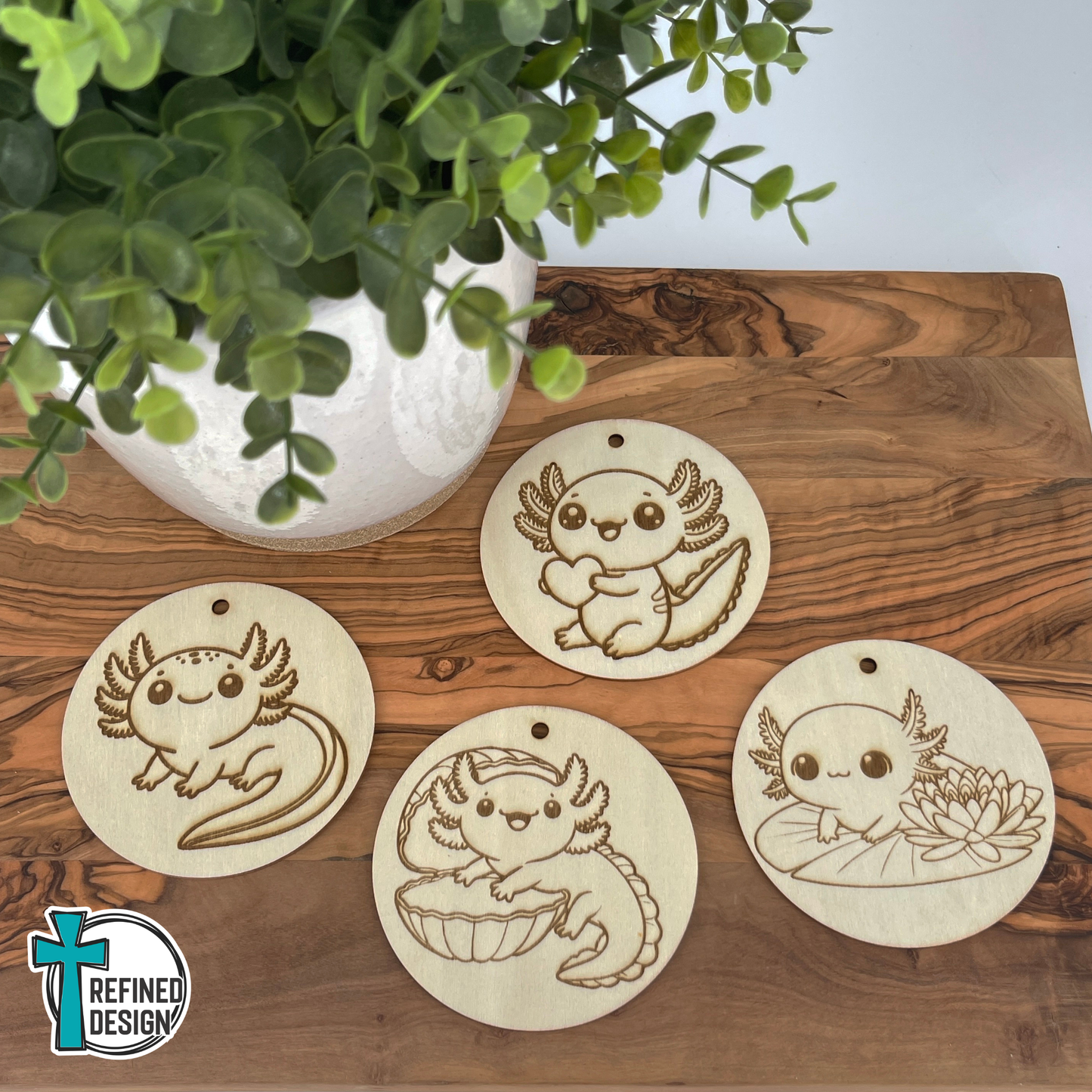 Axo-Lotl Imagination DIY Round Set