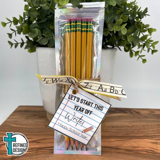Ready to Learn Personalized Pencil Set