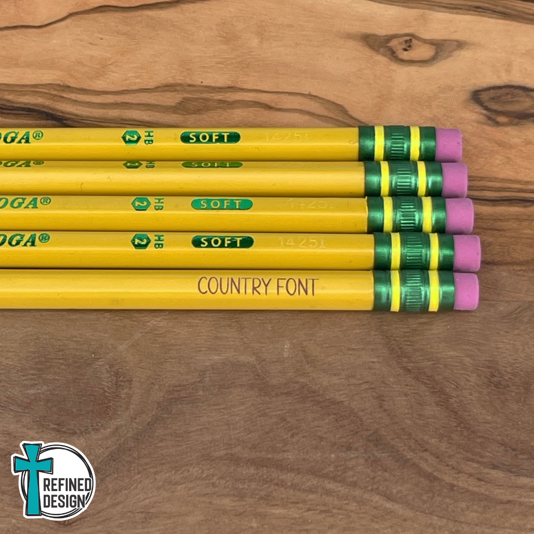 Ready to Learn Personalized Pencil Set