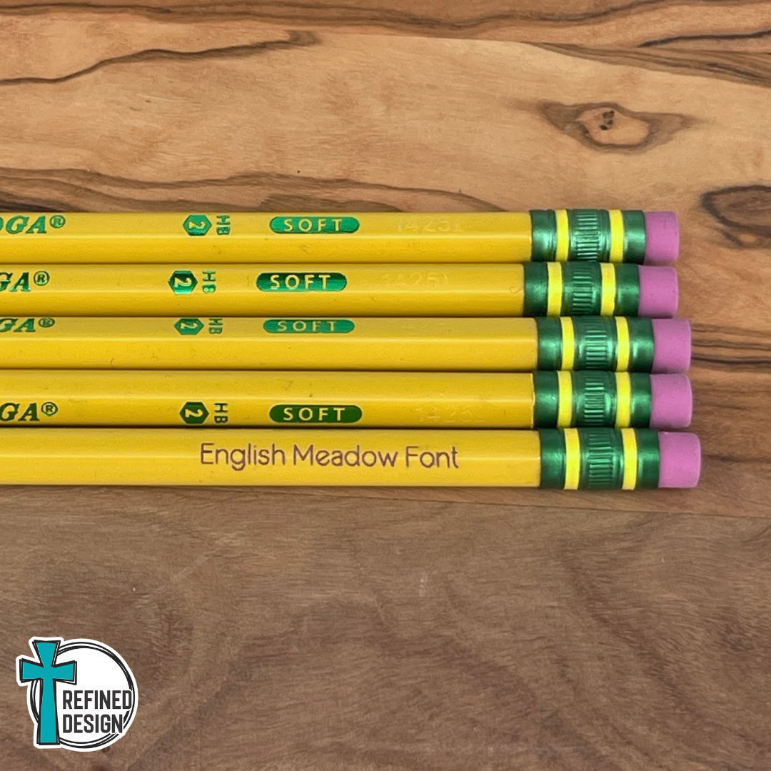Ready to Learn Personalized Pencil Set
