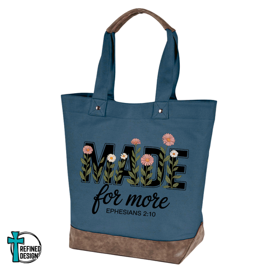 Purpose in Bloom Tote Bag