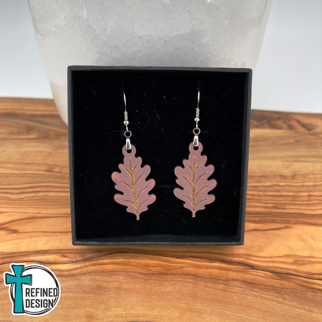 Autumn Oak Earrings