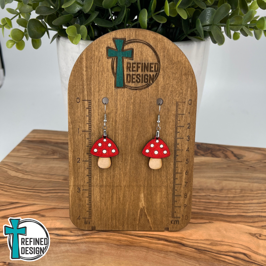 Whimsy Toadstool Earrings