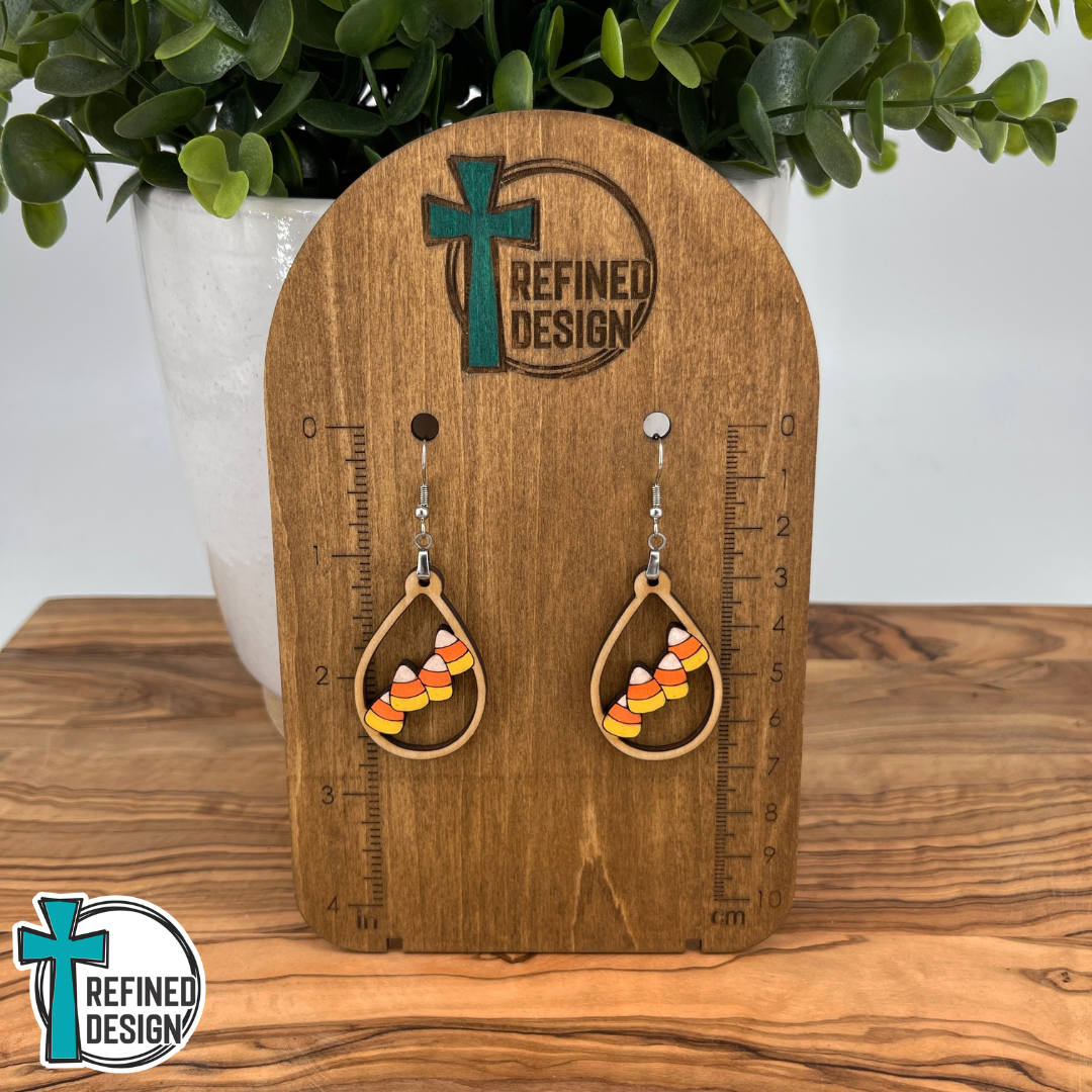 Candy Corn Kisses Earrings