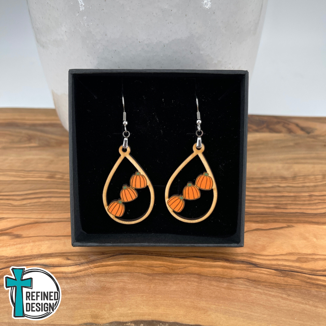 Sugar Pumpkin Treats Earrings