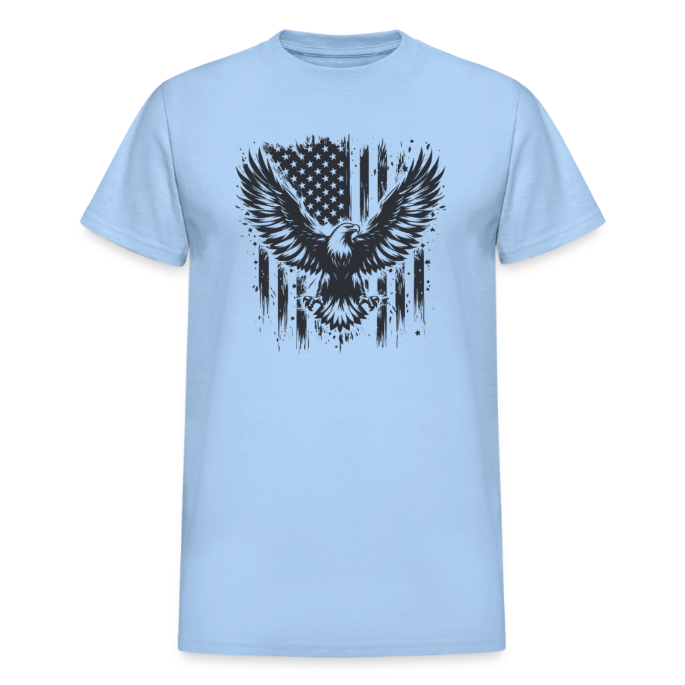Freedom Takes Flight Tee - light blue