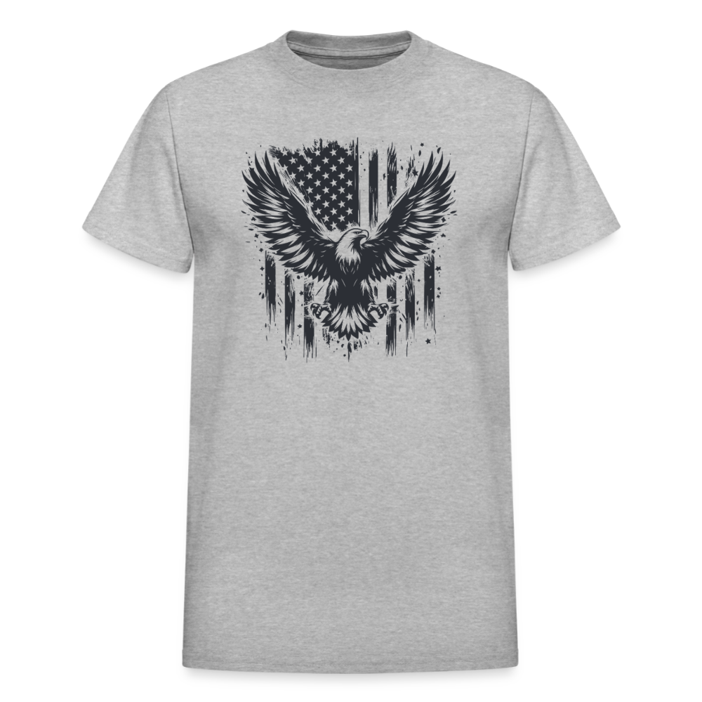 Freedom Takes Flight Tee - heather gray