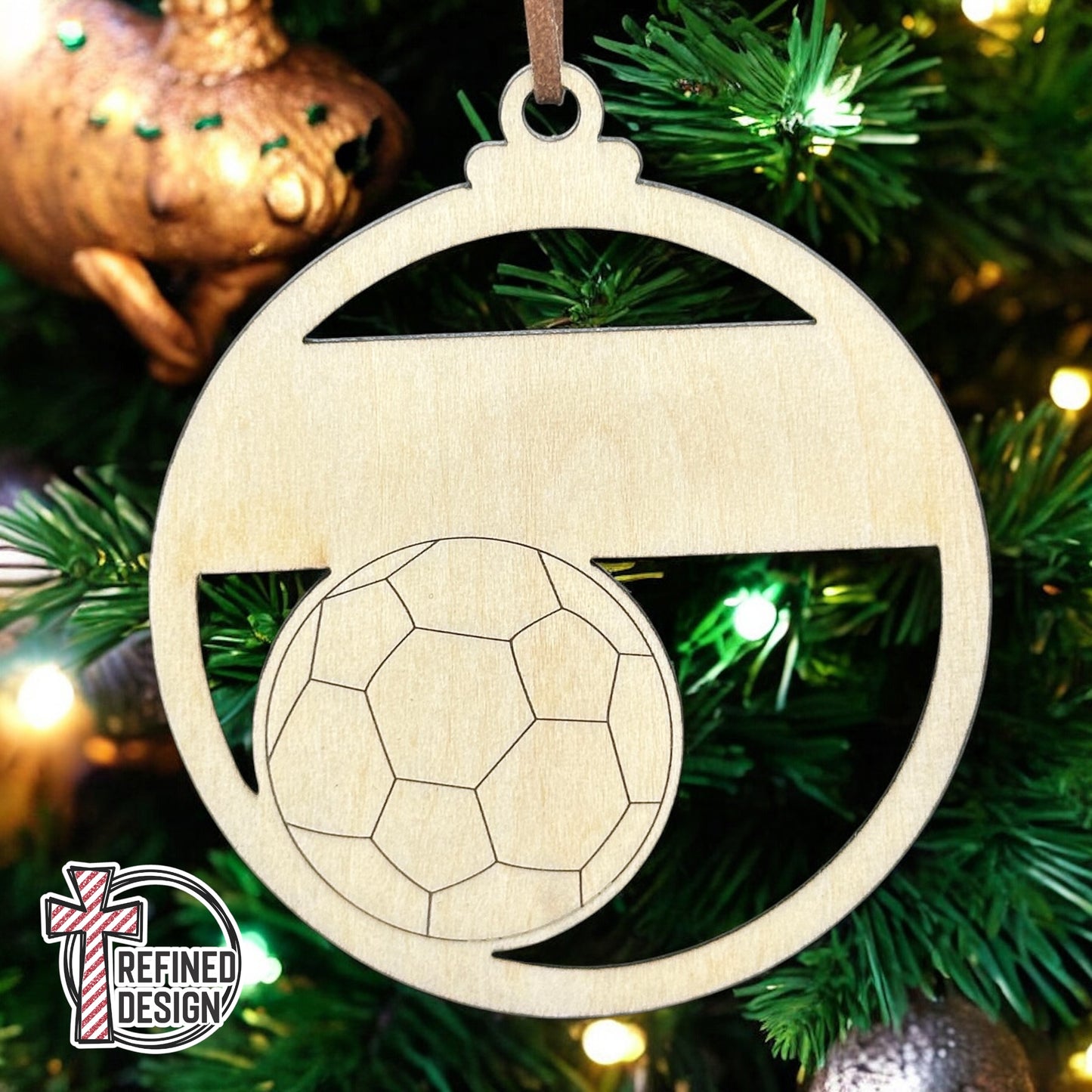 Personalized Sports Laser Cut Ornament