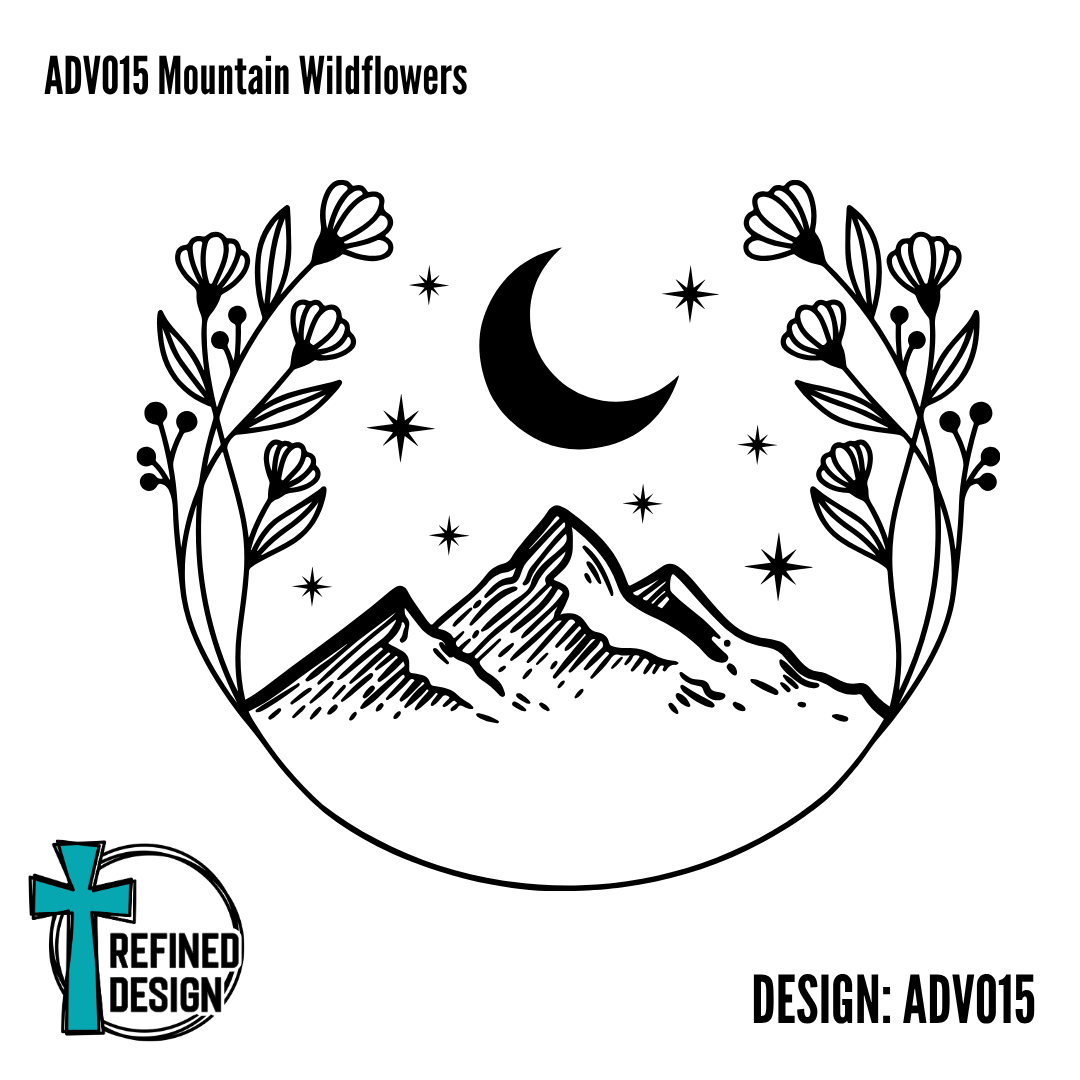 ADV015 Mountain Wildflowers