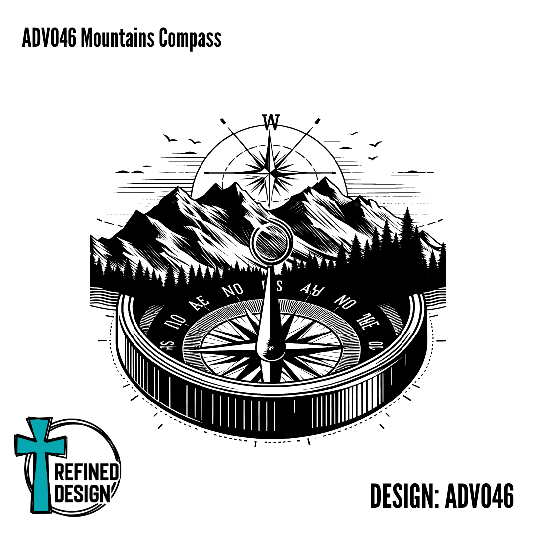 ADV046 Mountains Compass