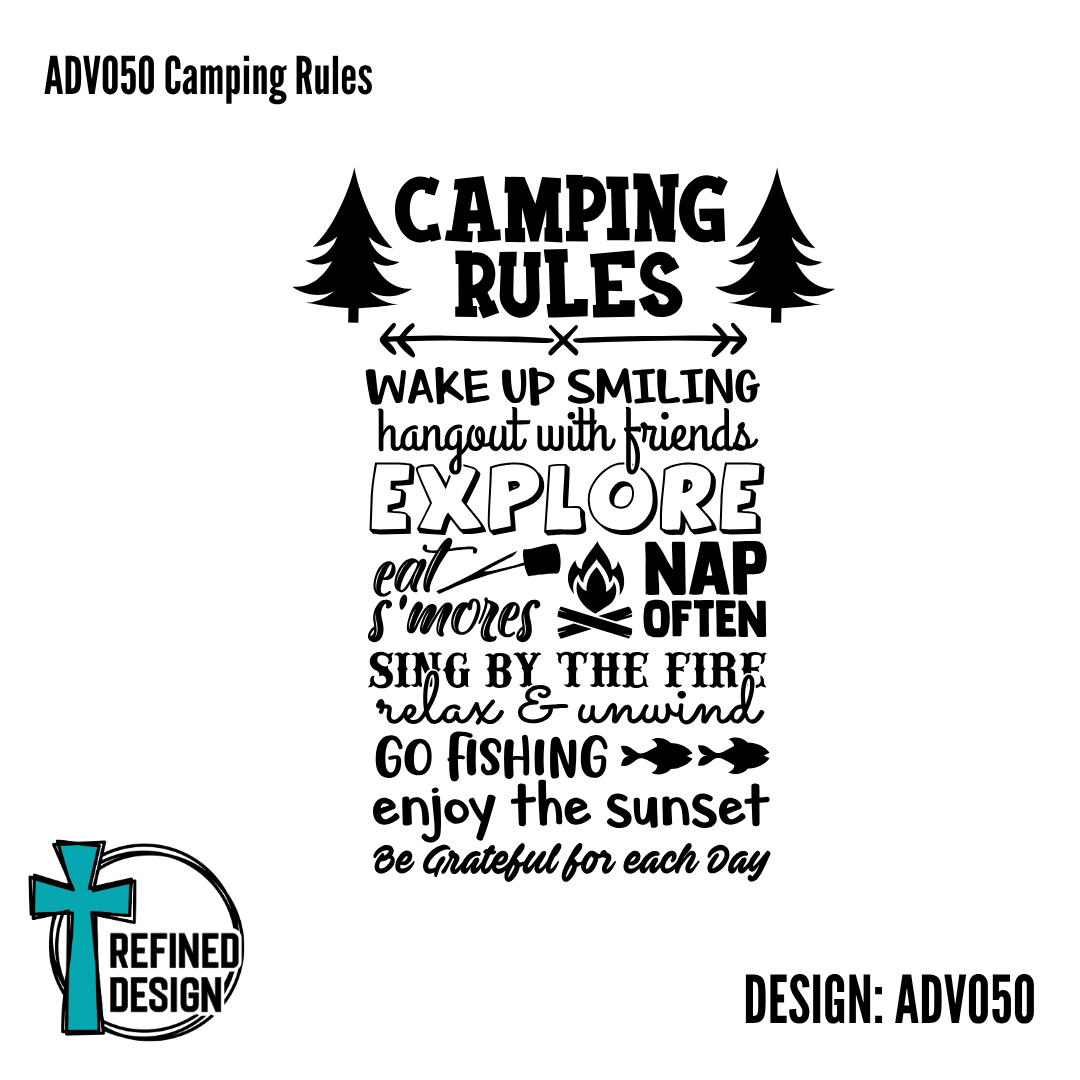 ADV050 Camping Rules