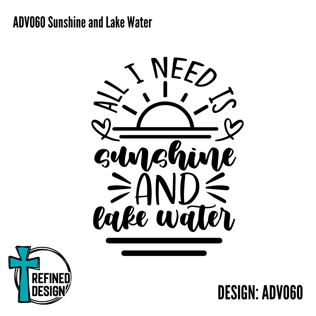 ADV060 Sunshine and Lake Water