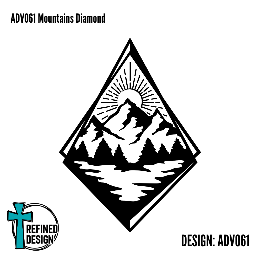 ADV061 Mountains Diamond