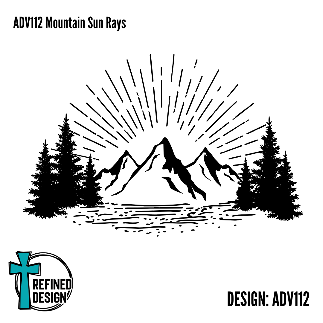 ADV112 Mountain Sun Rays