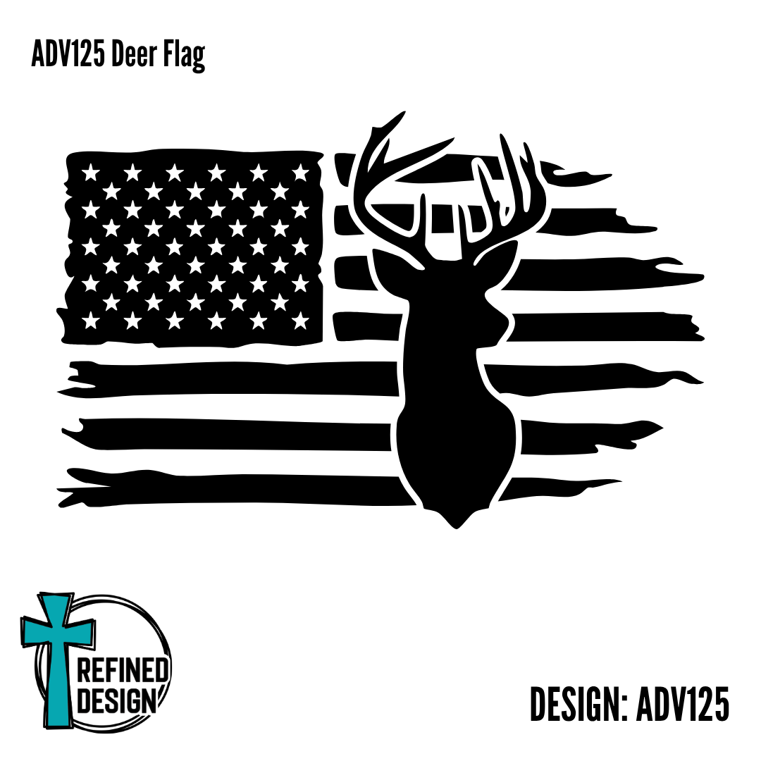 ADV125 Deer Flag
