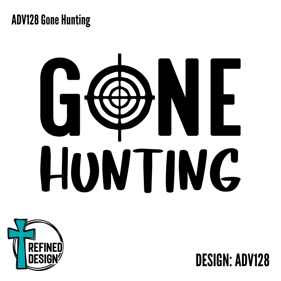 ADV128 Gone Hunting Antlers