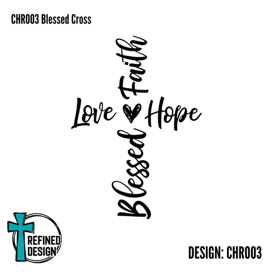 CHR003 Blessed Cross