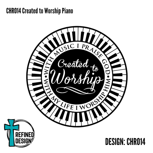CHR014 Created to Worship Piano