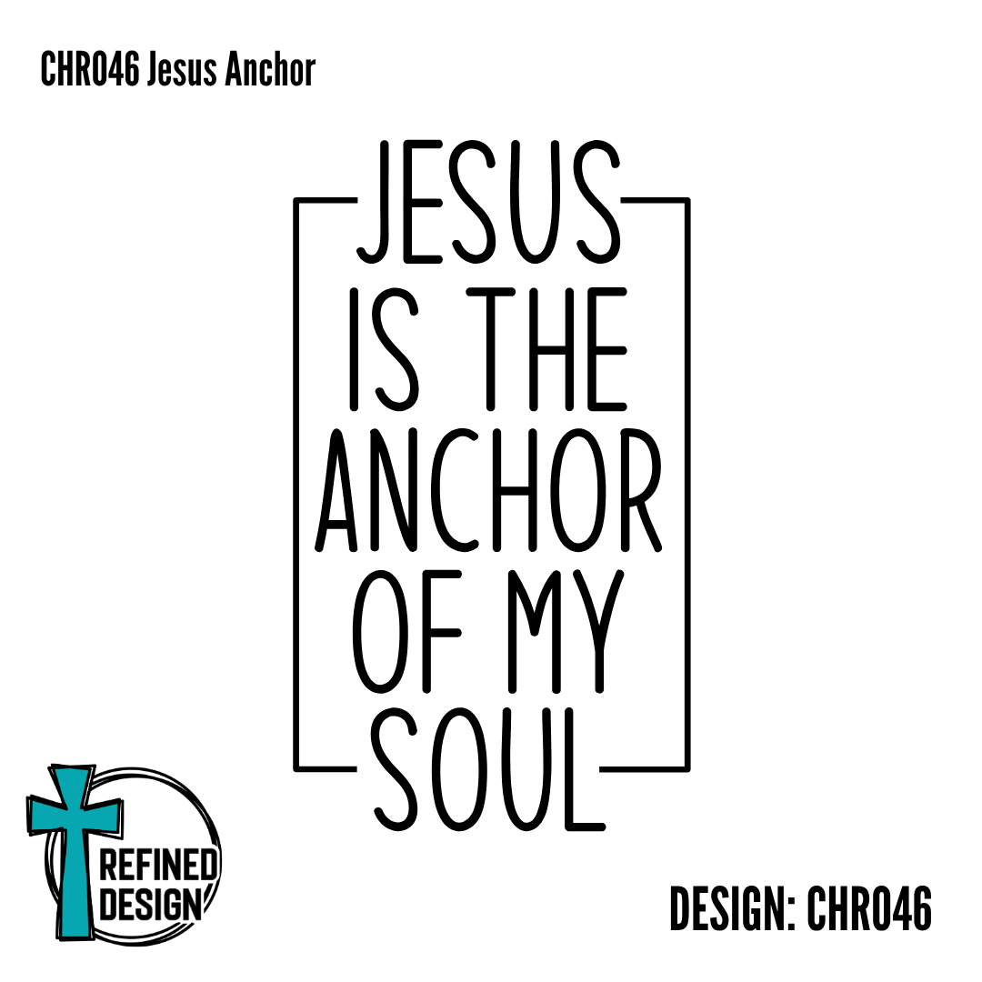 CHR046 Jesus Anchor
