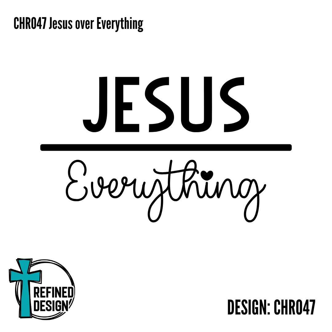 CHR047 Jesus over Everything