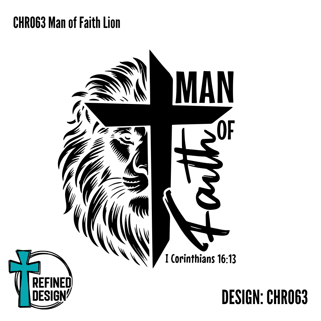 CHR063 Man of Faith Lion