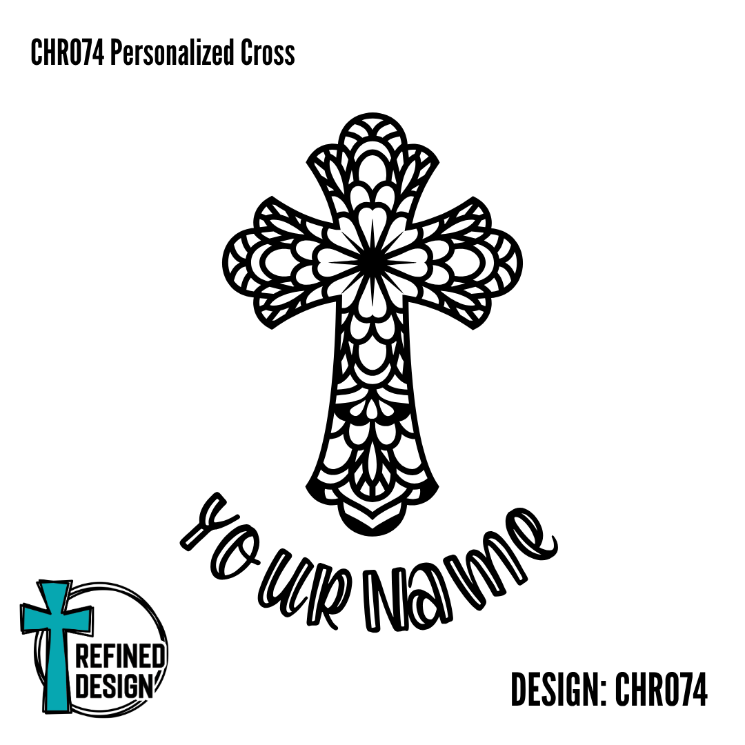 CHR074 Personalized Cross