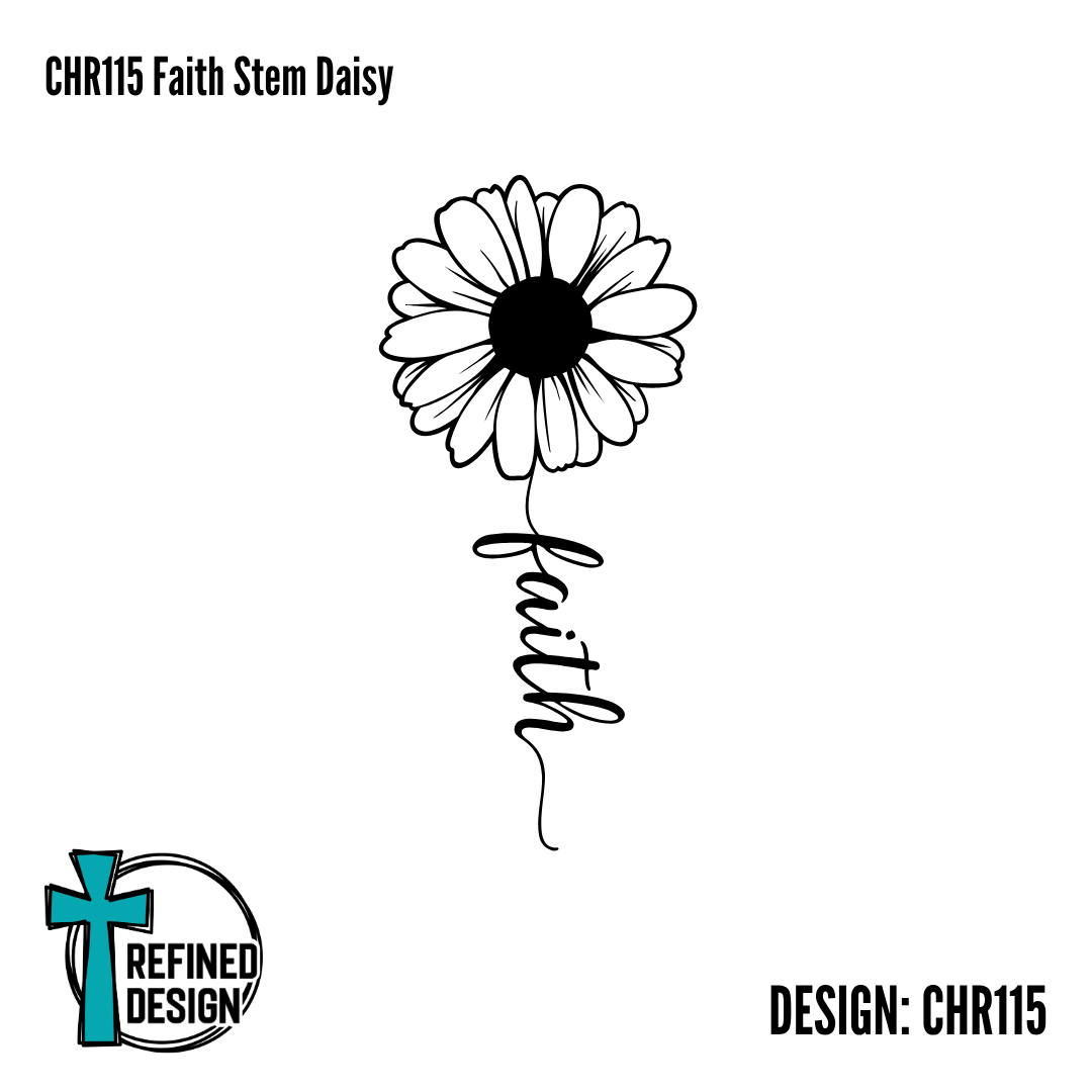 CHR115 Faith Stem Daisy