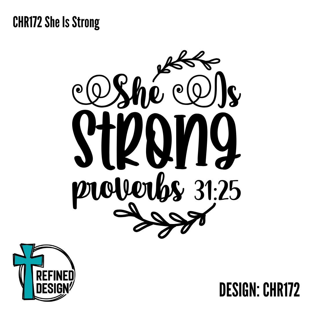 CHR172 She Is Strong