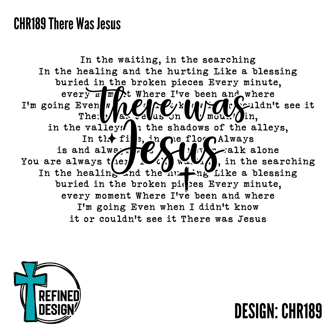 CHR189 There Was Jesus