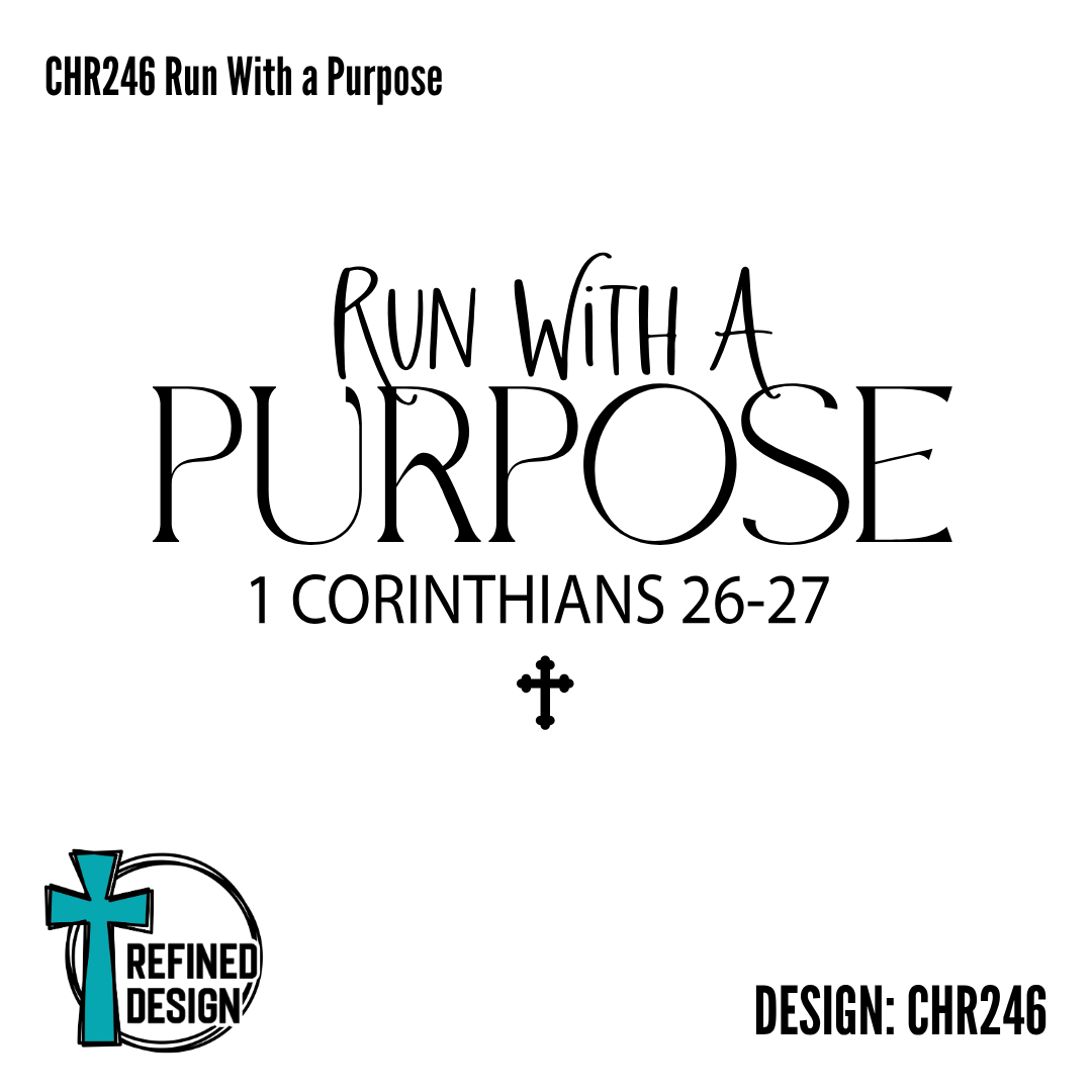 CHR246 Run With a Purpose