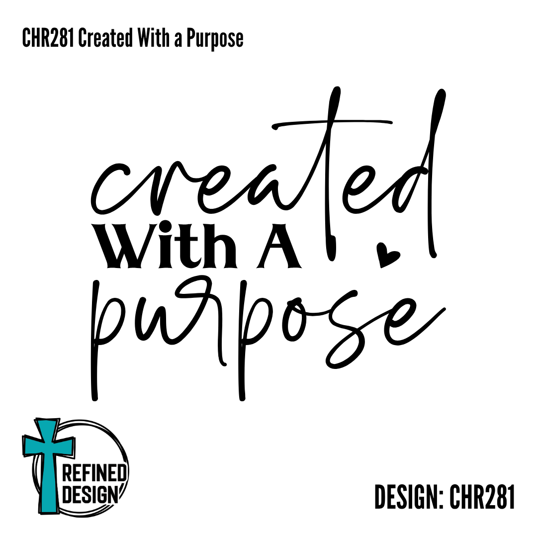 CHR281 Created With a Purpose