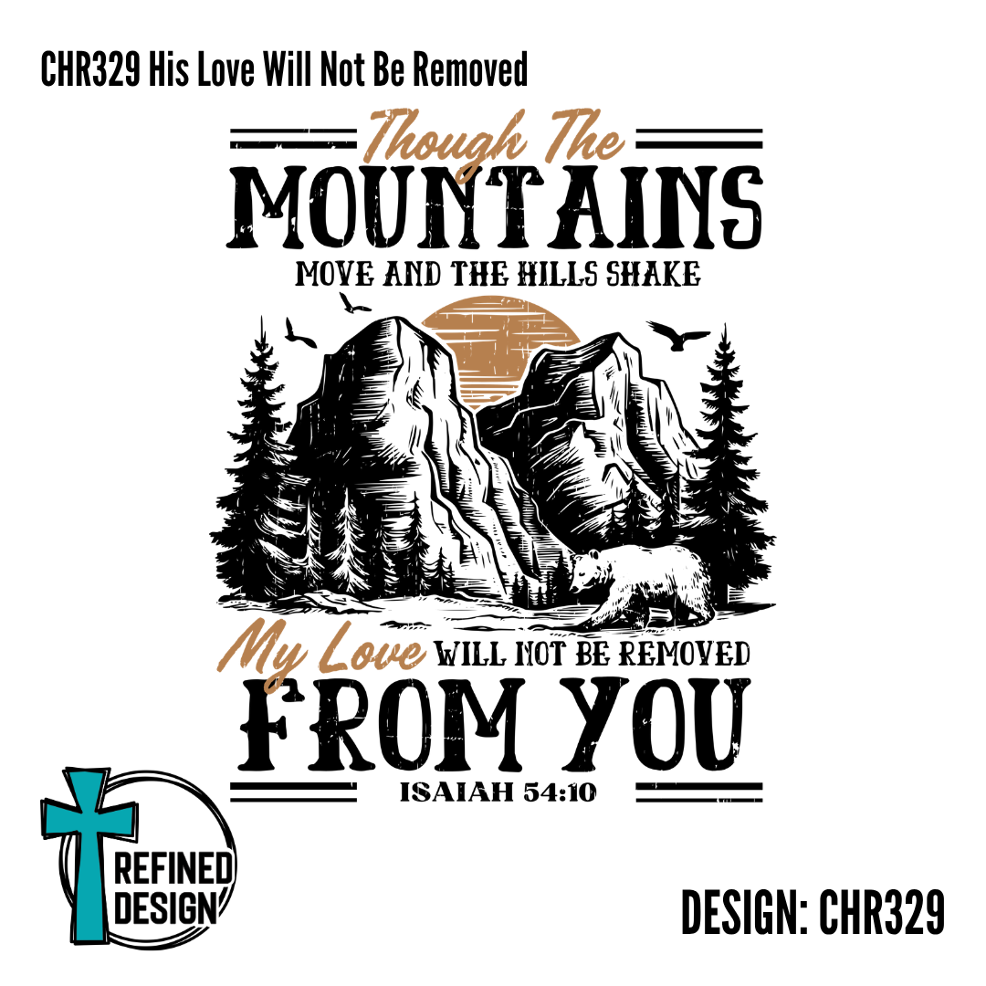 CHR329 His Love Will Not Be Removed