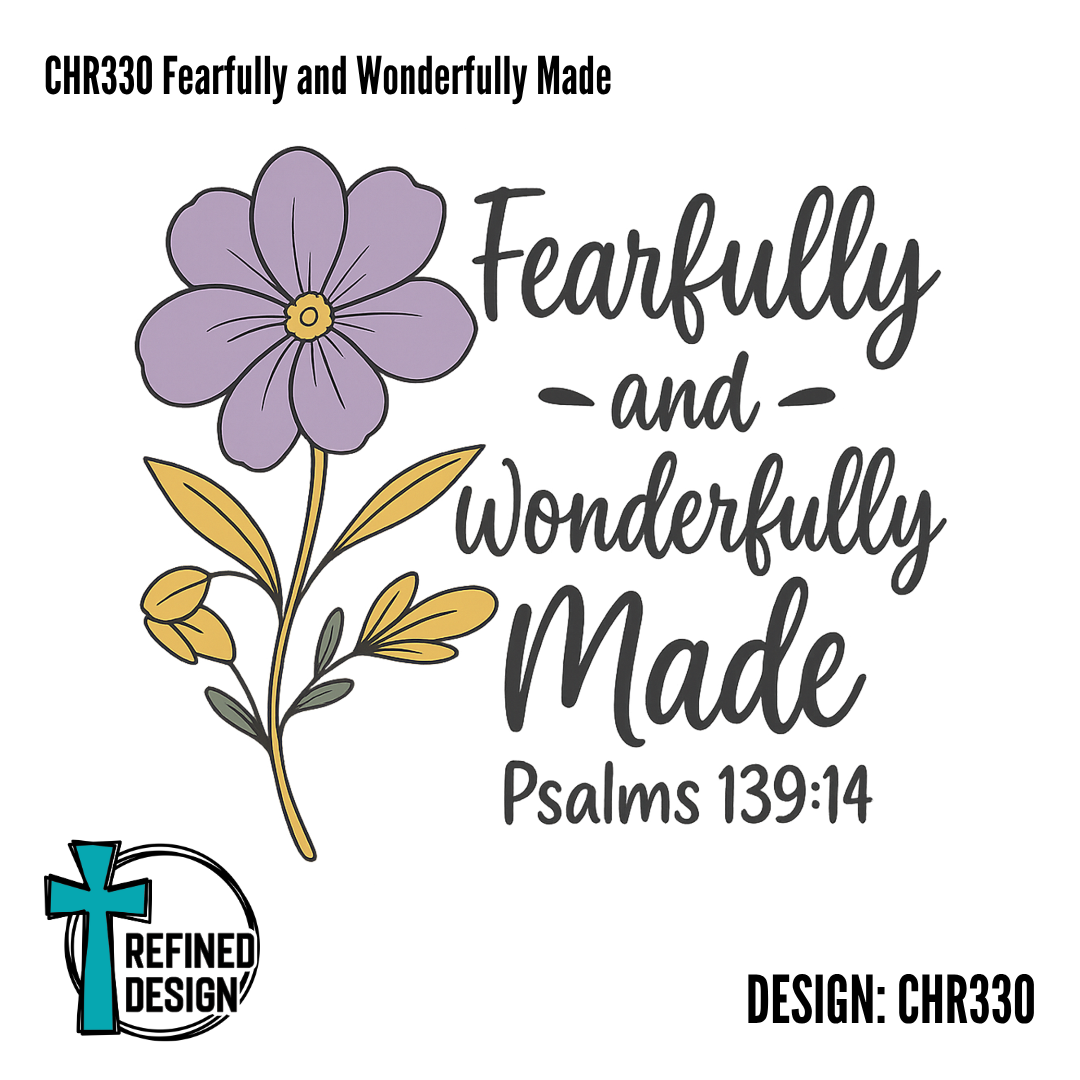 CHR330 Fearfully and Wonderfully Made