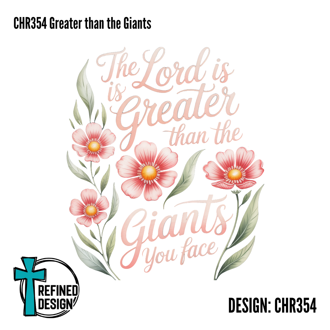 CHR354 Greater than the Giants