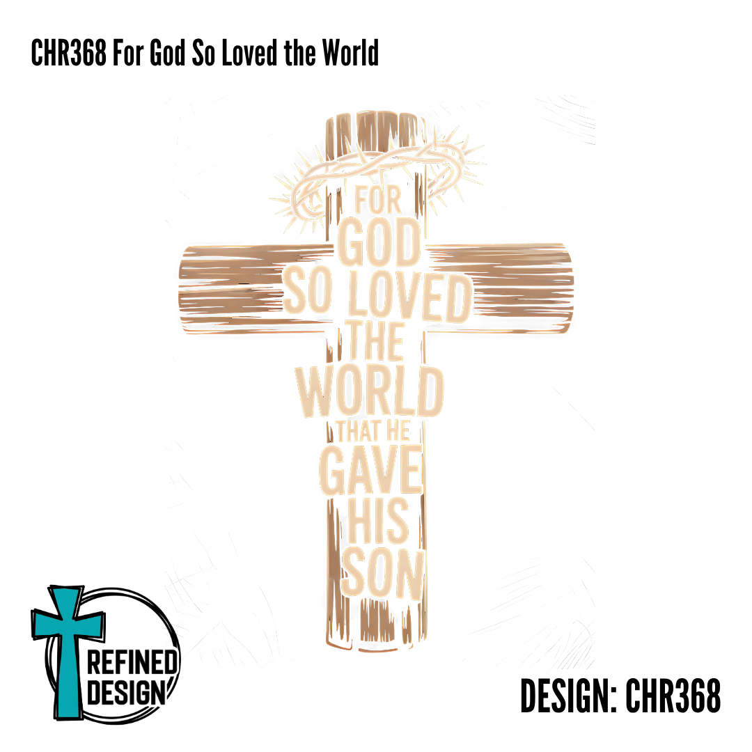 CHR368 For God So Loved the World