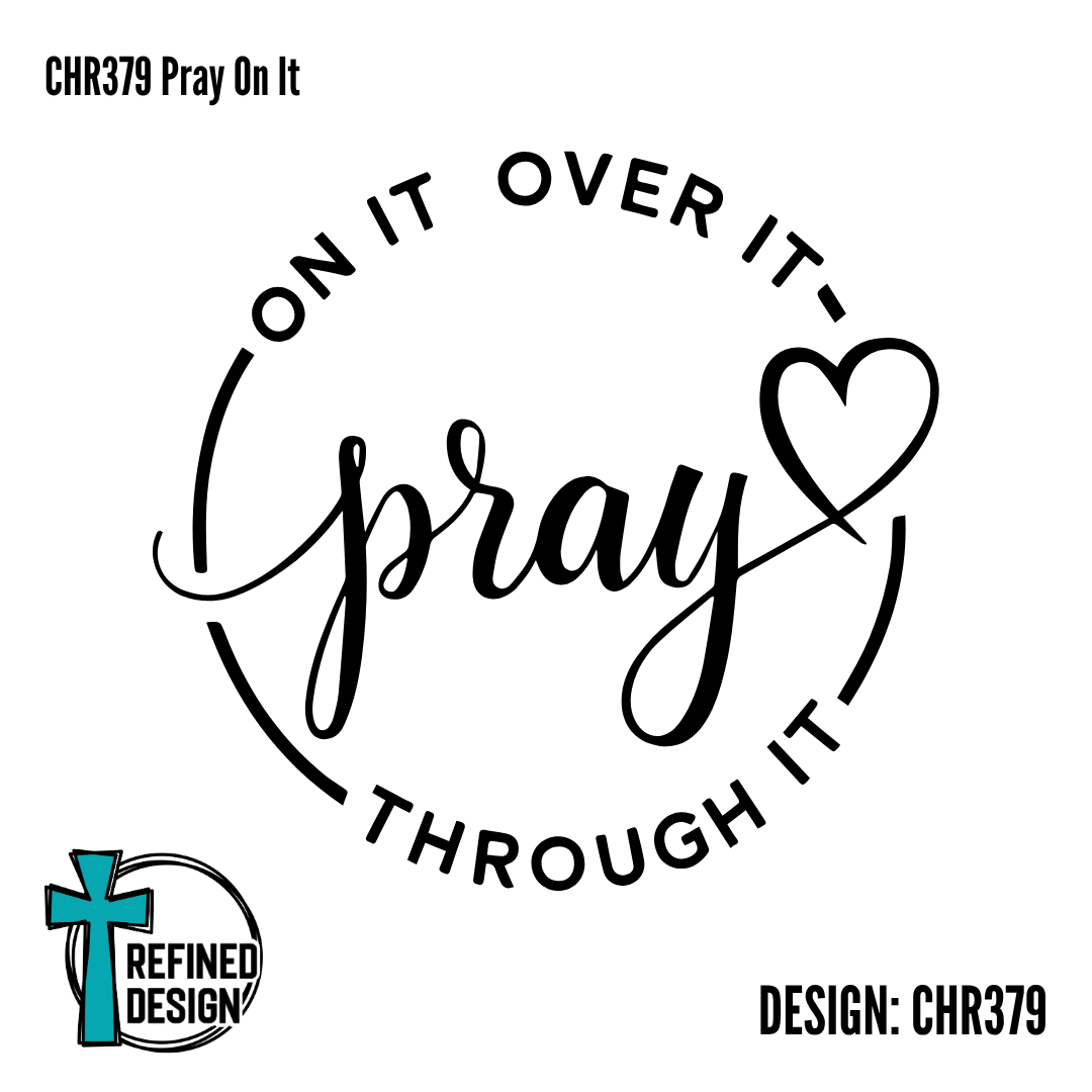 CHR379 Pray On It Retro Love Like Jesus