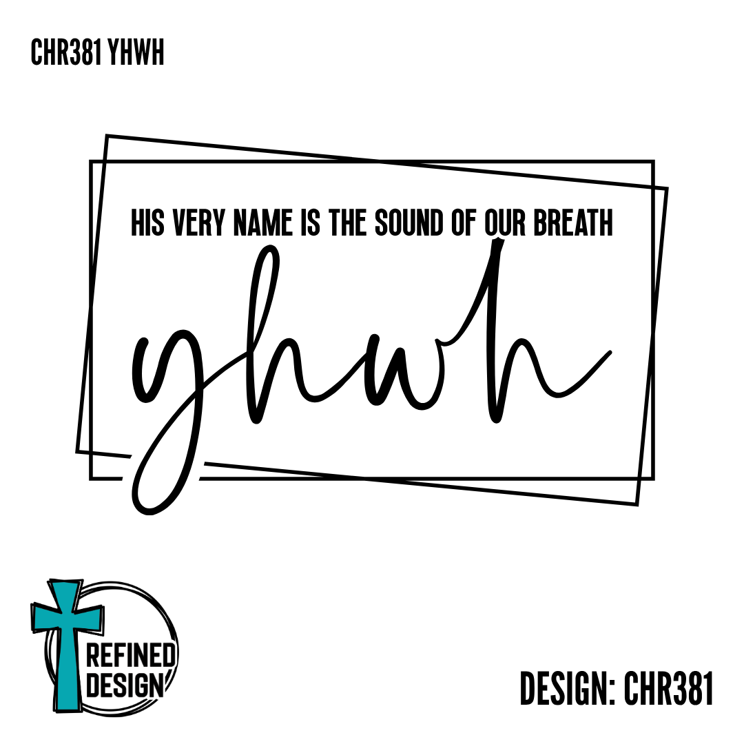 CHR381 YHWH