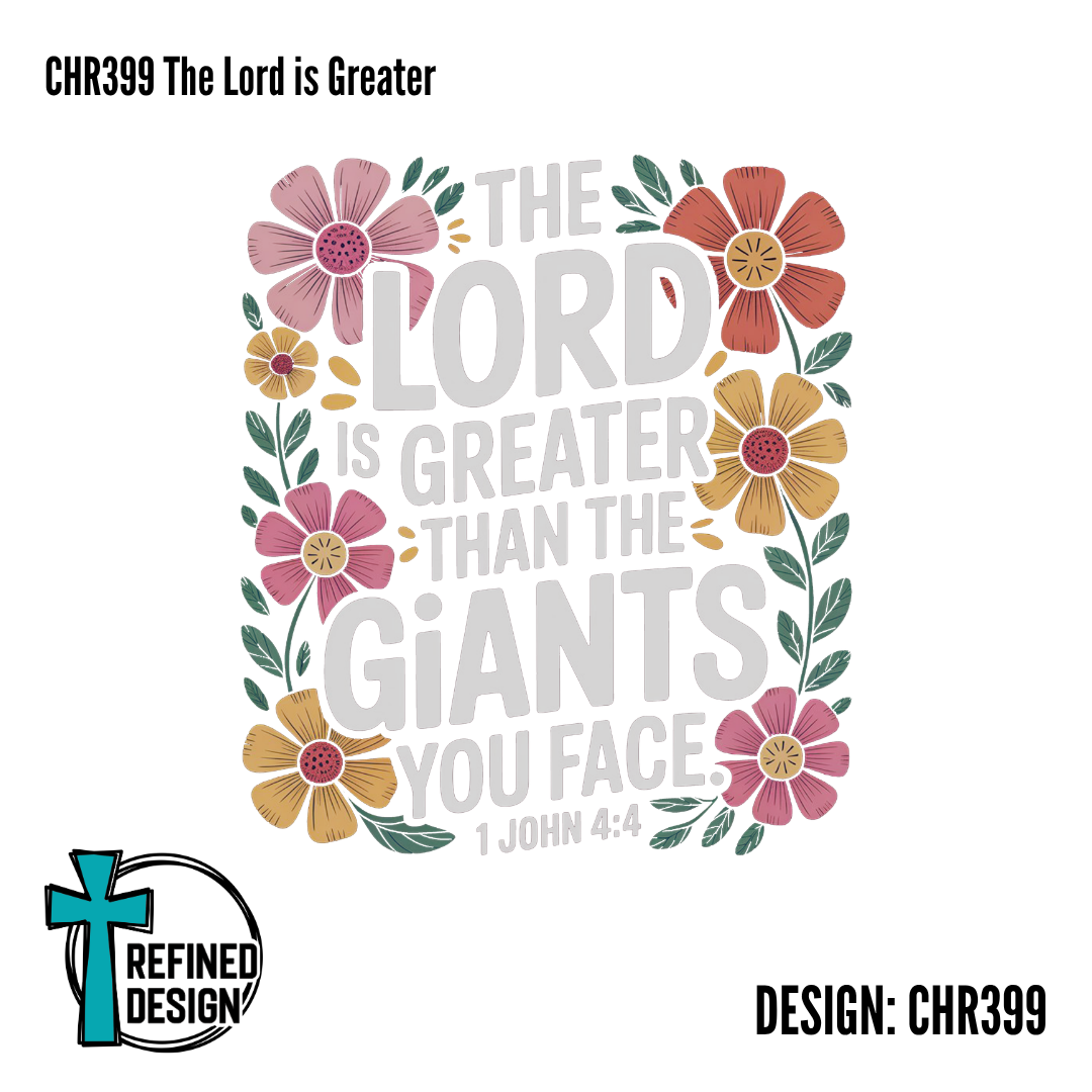CHR399 The Lord is Greater