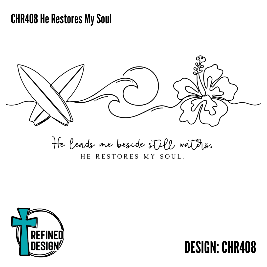 CHR408 He Restores My Soul