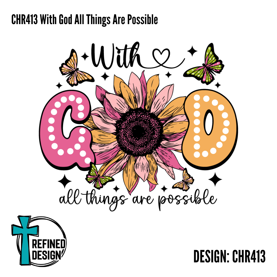CHR413 With God All Things Are Possible