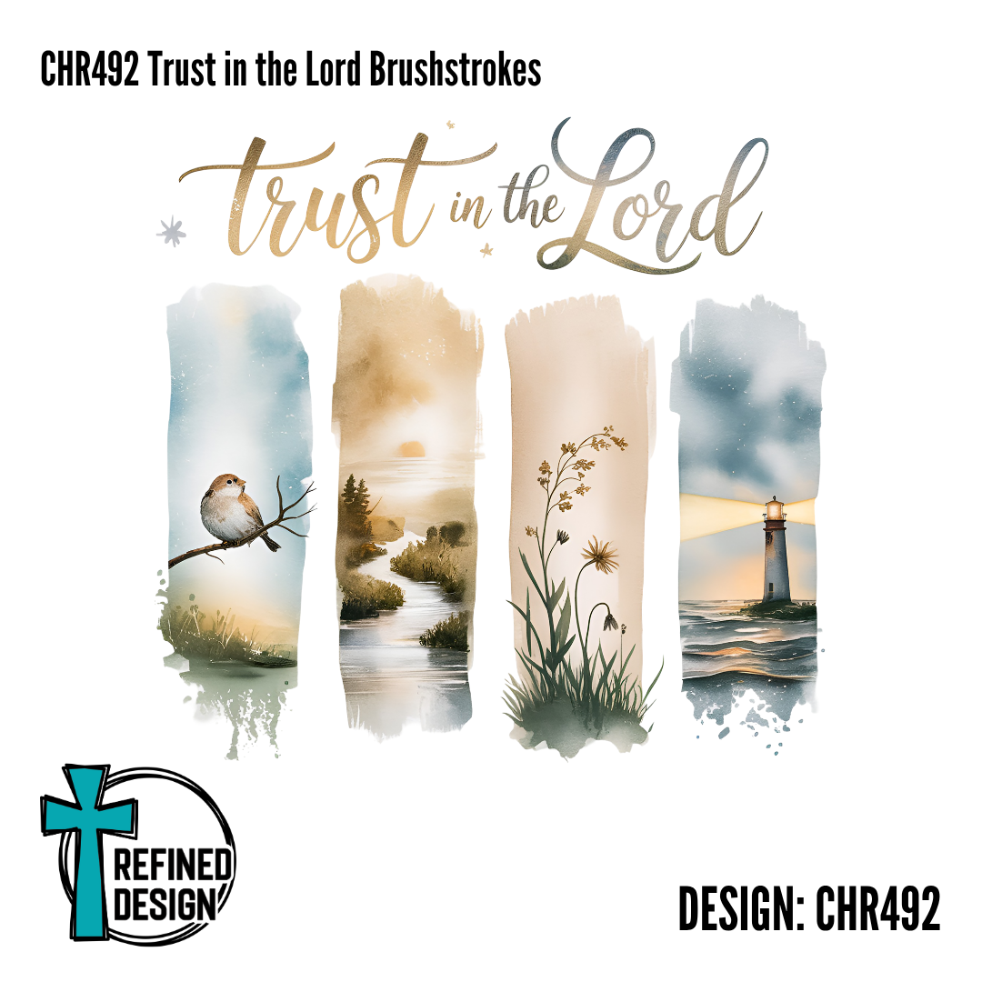 CHR492 Trust in the Lord Brushstrokes