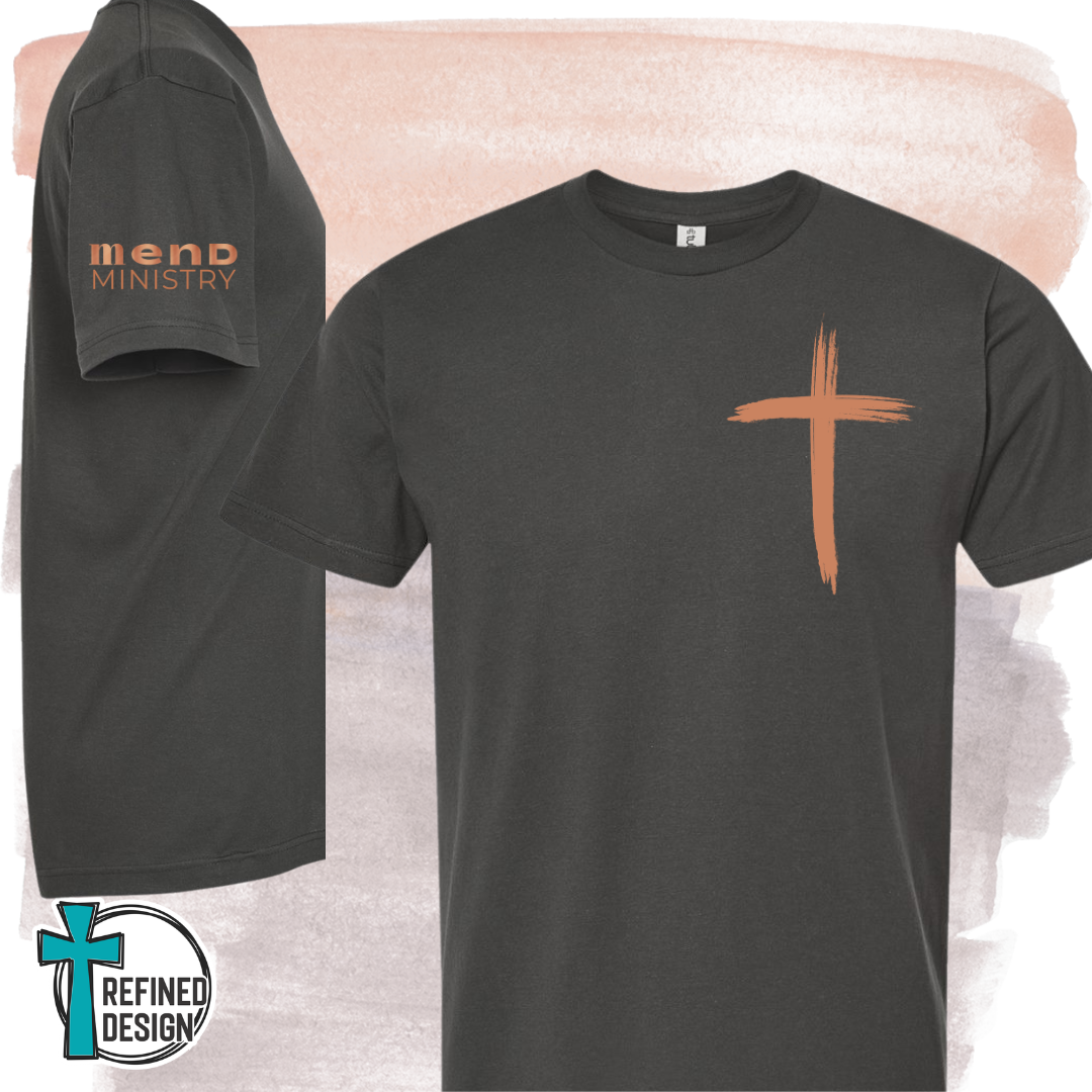 Mend Charcoal "Calm" T-Shirt