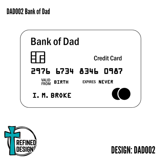 DAD002 Bank of Dad