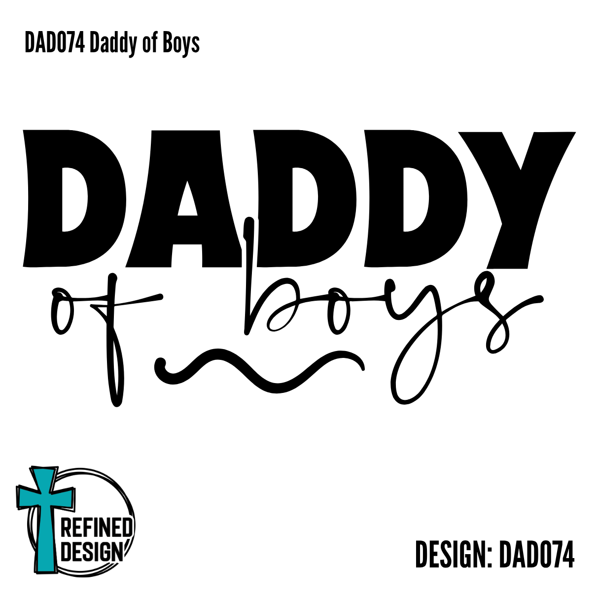 DAD074 Daddy of Boys
