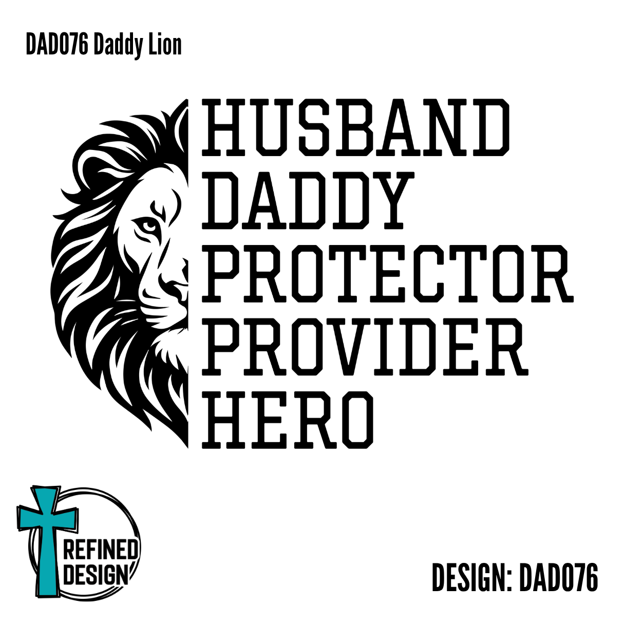 DAD076 Daddy Lion