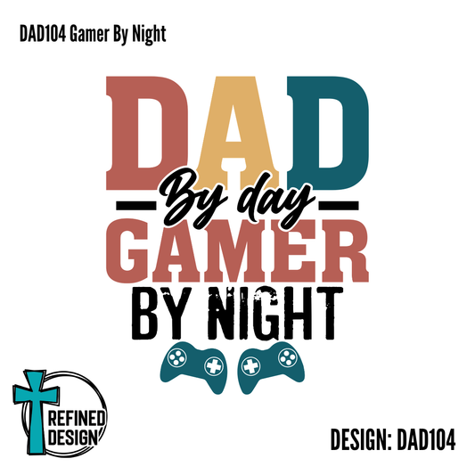 DAD104 Gamer By Night