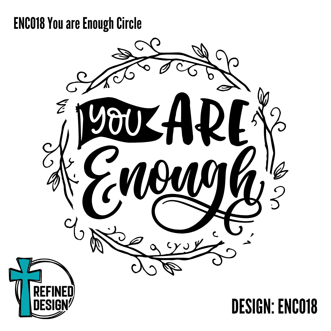 ENC018 You are Enough Circle