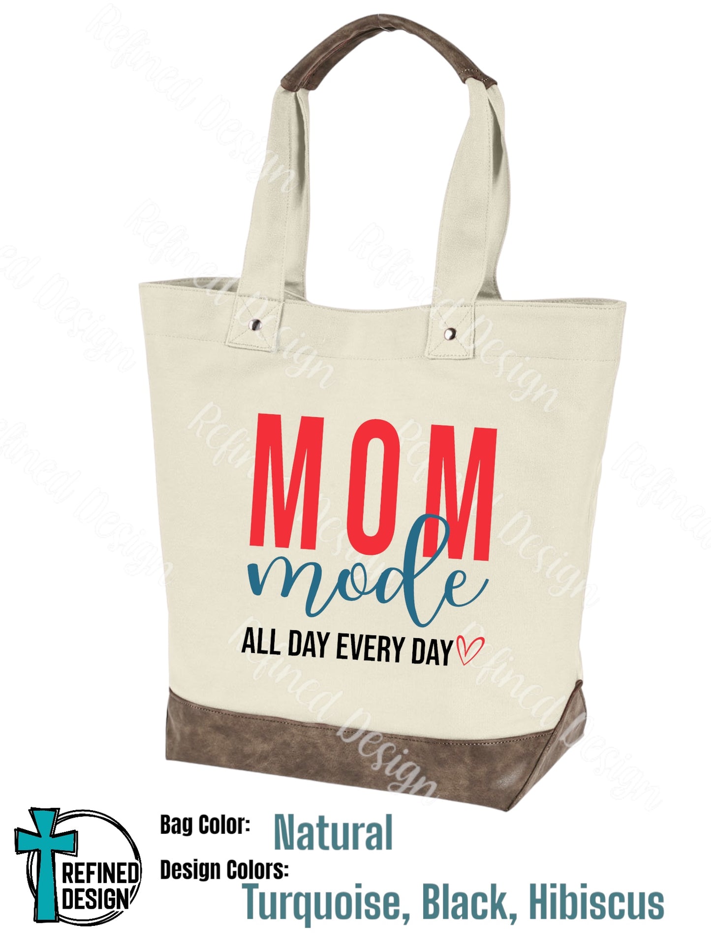 “Mom Mode” Resort Tote Bag