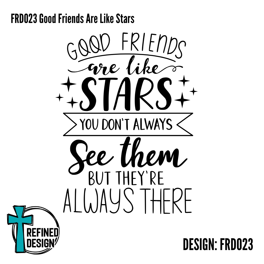 FRD023 Good Friends Are Like Stars